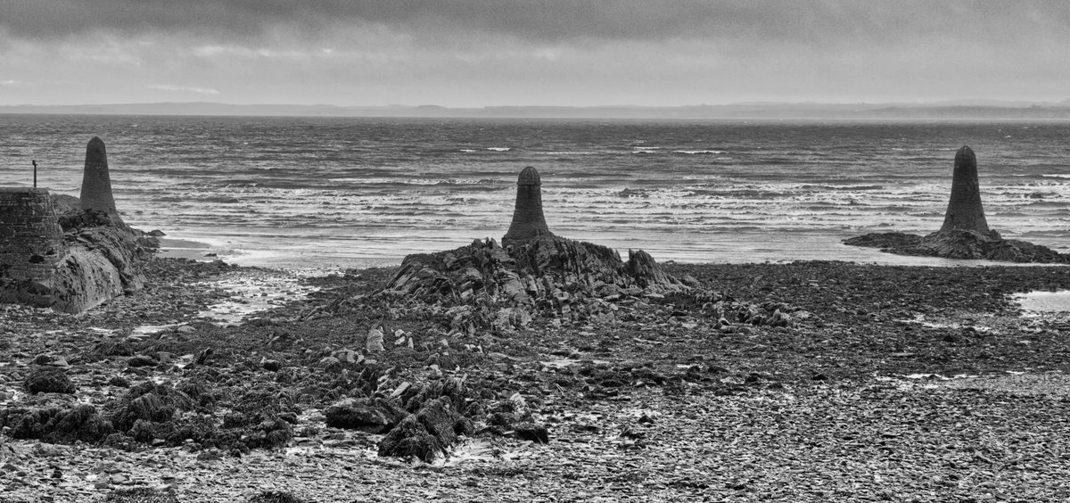 Knockbrex Harbour Markers